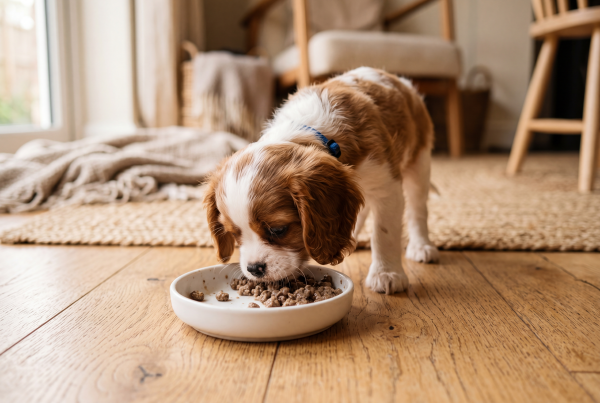 Můžu namočit štěněti granule?